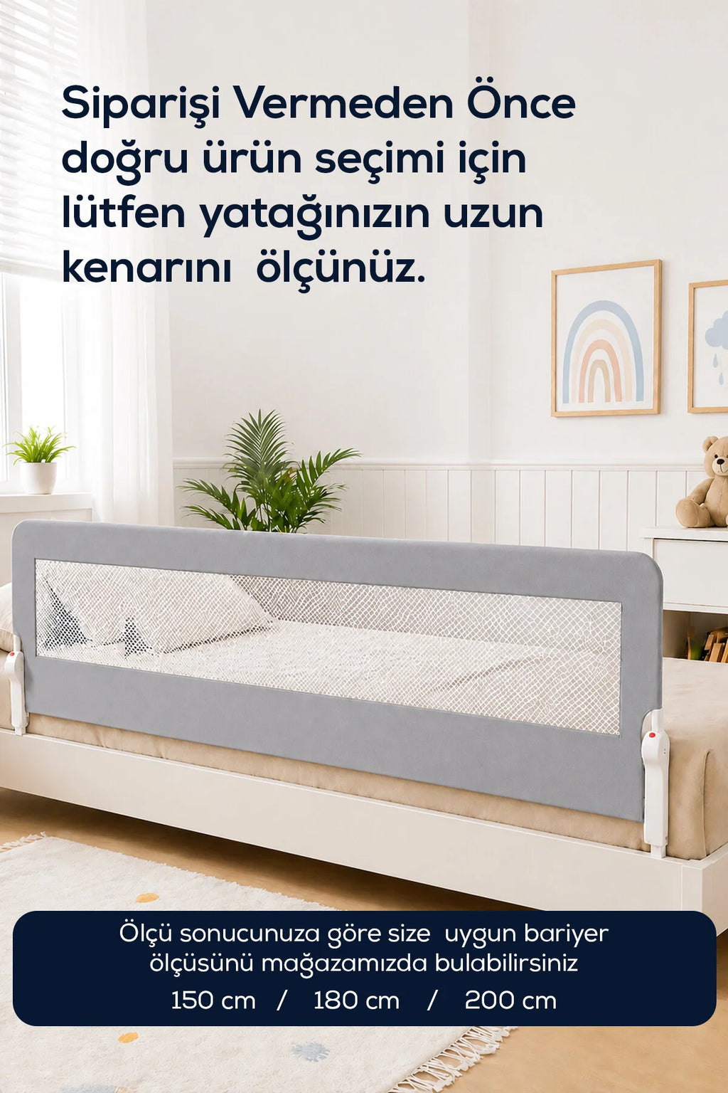 Bebek Yatak Bariyeri 150 cm