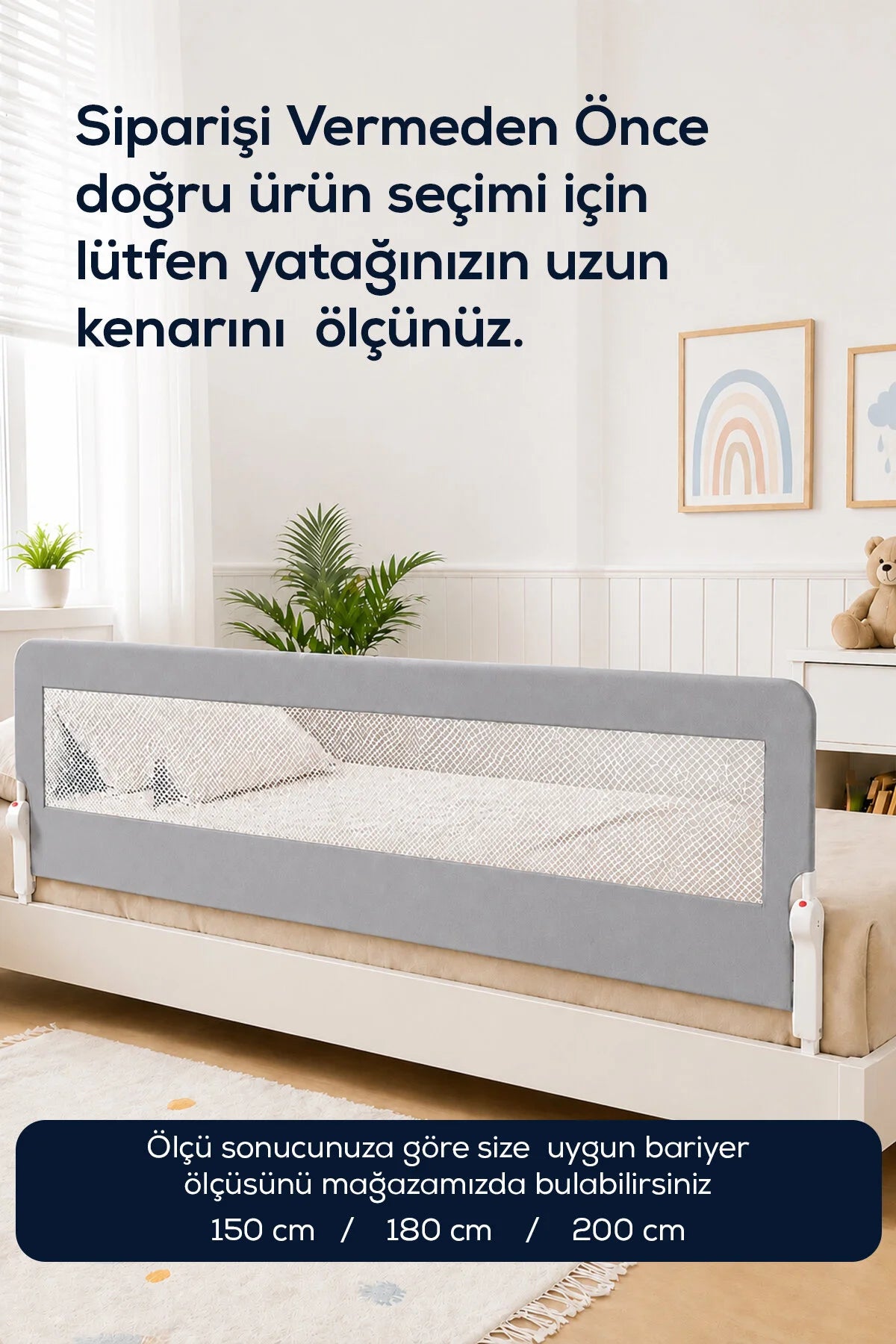 Bebek Yatak Bariyeri 150 cm