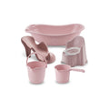 5'li Fileli Set Yenidoğan Küvet Seti Pembe dekupe wumboo-color-pembe