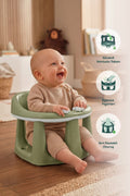 Bebek Banyo Oturağı - Mama Oturağı Vakum Tabanlı Bebek Oturağı Yeşil