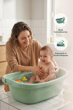 Bebek Banyo Küveti - Bebek Yıkama Küveti, Yenidoğan Yıkama Küveti 40 Lt - Yeşil wumboo-color-yesil