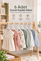 Çocuk Kıyafet Askısı wumboo-color-beyaz