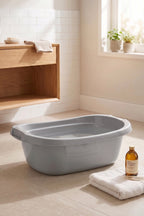 Bebek Banyo Küveti - Bebek Yıkama Küveti, Yenidoğan Yıkama Küveti 40 Lt - Gri wumboo-color-gri