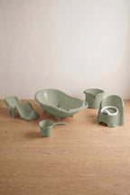 5'li Set Fileli Yenidoğan Küvet Seti Yeşil wumboo-color-yesil