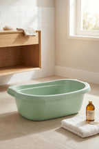 Bebek Banyo Küveti - Bebek Yıkama Küveti, Yenidoğan Yıkama Küveti 40 Lt - Yeşil wumboo-color-yesil