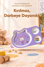 Kral Şakir 3 Bölmeli Melamin Çocuk Tabağı wumboo-color-mor