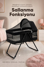 Sallanır Portatif Anne Yanı Beşik wumboo-color-antrasit