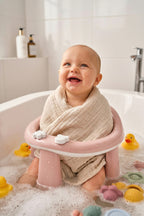 Bebek Banyo Oturağı - Mama Oturağı Vakum Tabanlı Bebek Oturağı Pembe wumboo-color-pembe