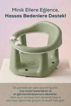 Bebek Banyo Oturağı - Mama Oturağı Vakum Tabanlı Bebek Oturağı Yeşil wumboo-color-yesil