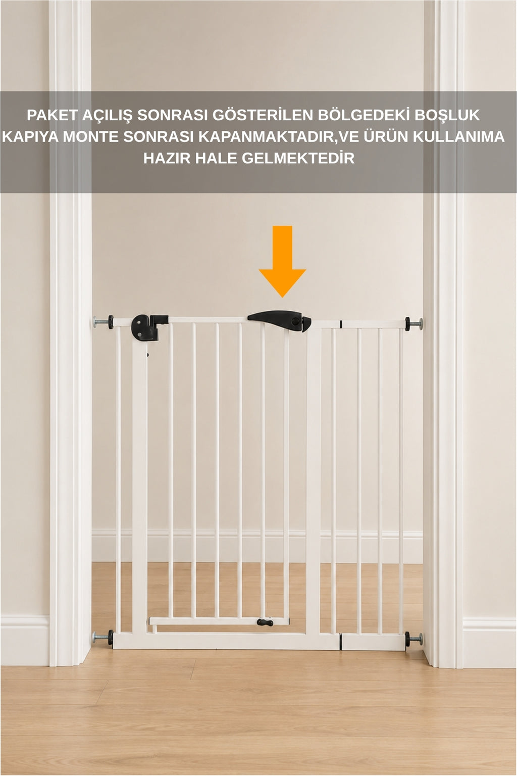 Bebek Güvenlik Kapısı wumboo-color-beyaz
