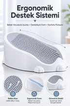 Soft Bebek Küveti – Soft Fileli Bebek Besleme Yıkama Banyo Küveti Bebek Banyo Oturağı