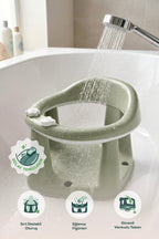 Bebek Banyo Oturağı - Mama Oturağı Vakum Tabanlı Bebek Oturağı Yeşil wumboo-color-yesil