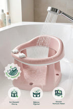Bebek Banyo Oturağı - Mama Oturağı Vakum Tabanlı Bebek Oturağı Pembe wumboo-color-pembe